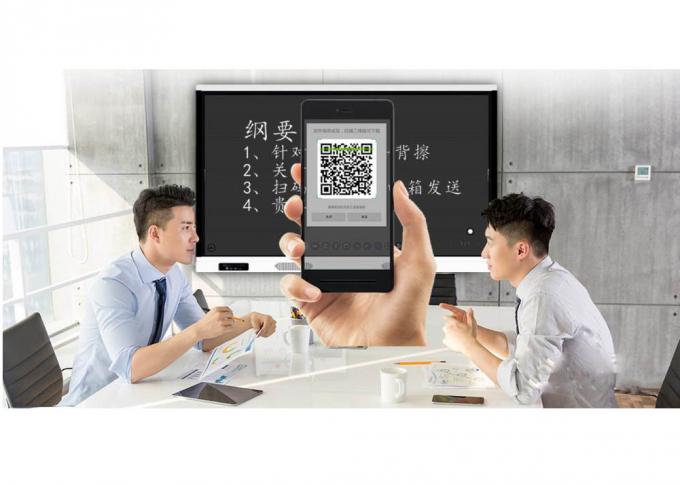 Conference Interactive Touchscreen Display , Interactive Flat Panel Wide Viewing Angle