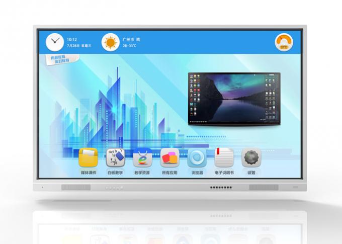 Full Hd  Smart Interactive Display , Digital Signage Kiosk Interactive Boards For Business