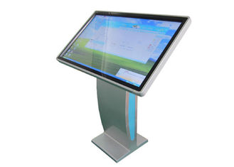 Full HD Touch Screen Digital Signage Kiosk Floor Stand Advertising Player