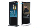 IR TouchScreen Floor Standing LCD Advertising Display Fullscreen View Durable