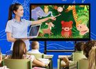 4k Interactive 75 Inch Touch Screen Board For Schools Support Dual System