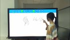 Custom 86 Inch Interactive Screens display For Education Intelligent Screen Protection Function