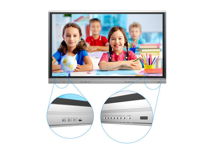 Large Smart TV Interactive Touch Screen All In One High Resolution For Teaching