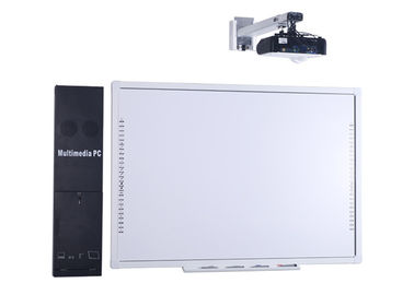China Led Smart IR Interactive Whiteboard Multi Touch For Teaching Fullscreen View factory