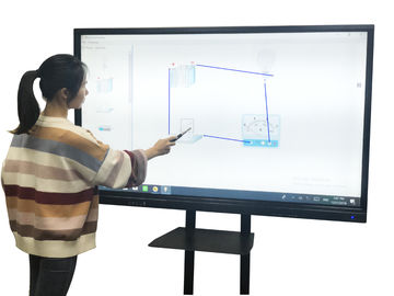 China 10 Point Touch Screen Interactive Whiteboard With Teaching Software High Compatibility factory