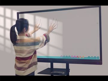 China Big Screen Smart 65 Interactive Flat Panel , Mobile Smart Board Interactive Whiteboard factory