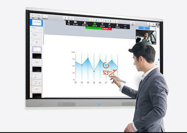 China Dual System Interactive Smart TV , 4K LED Smart Interactive Display Fullscreen View factory