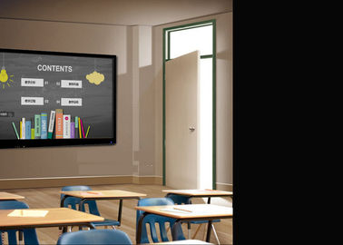 China 65 '' 75 '' 86 '' LED / Lcd Interactive Whiteboard , Touch Screen Board For Schools factory