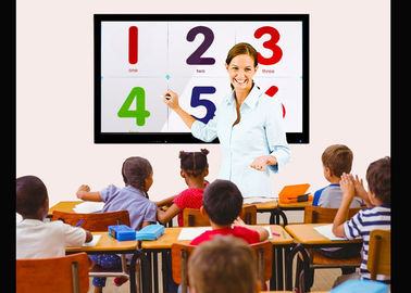 China 86 Inch Large Smart Board Touch Screen , Interactive Displays For Business / Education factory
