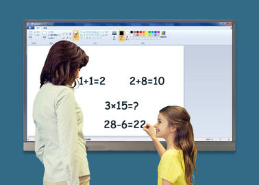 China High Resolution Interactive Smart Board , Interactive Touch Screens For Schools factory