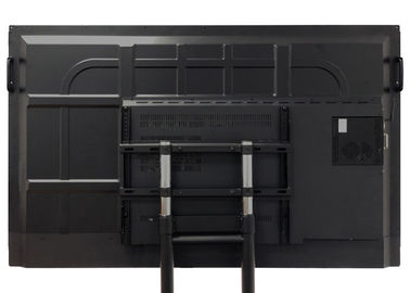 China Black Thin Frame Large Touch Screen Tv Monitor ,  Interactive Boards For Business factory